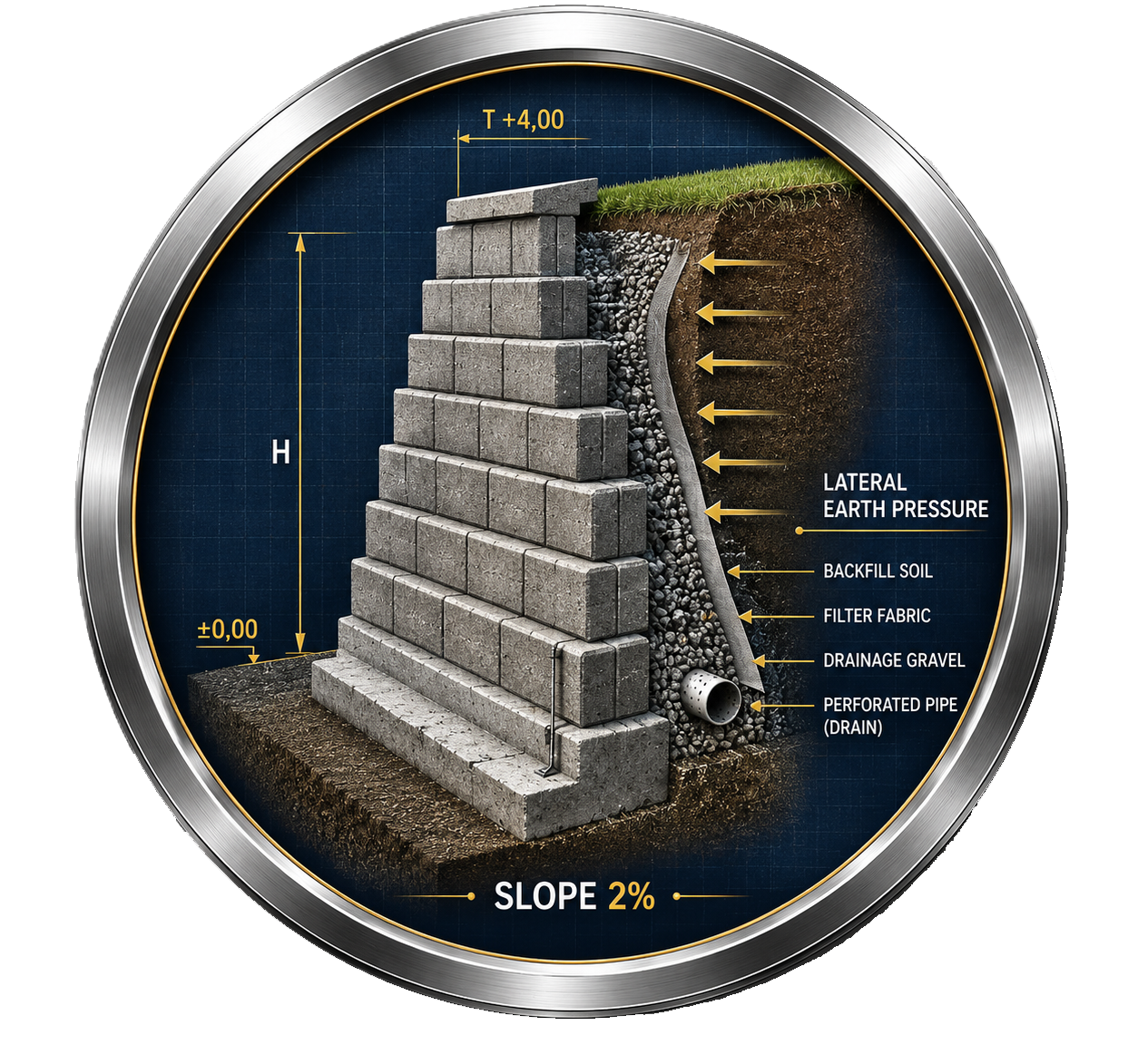 Retaining Wall Plans
